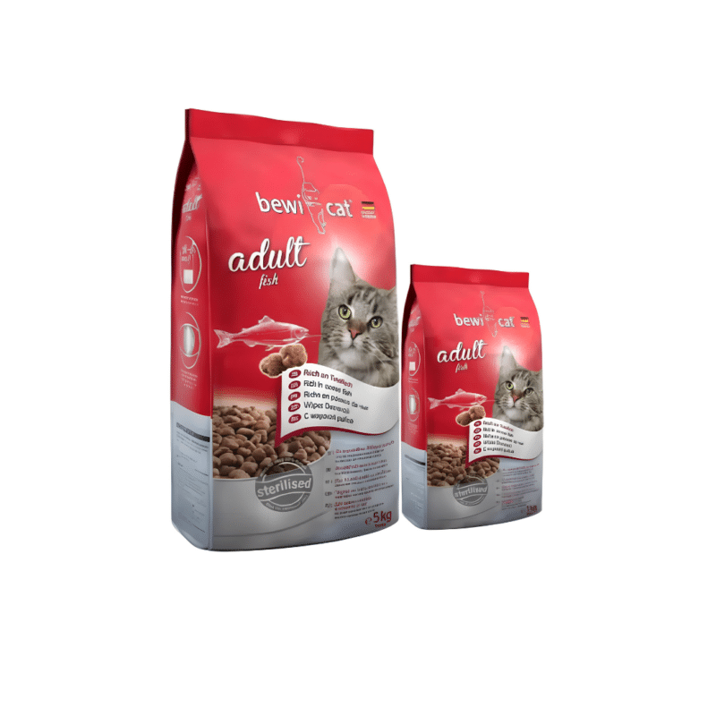 Bewi Dry Food For Adult Cat With Ocean Fish for Regular And Sterilized