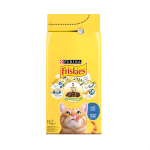 Friskies Dry Food For Adult Cat with Salmon And Vegetables