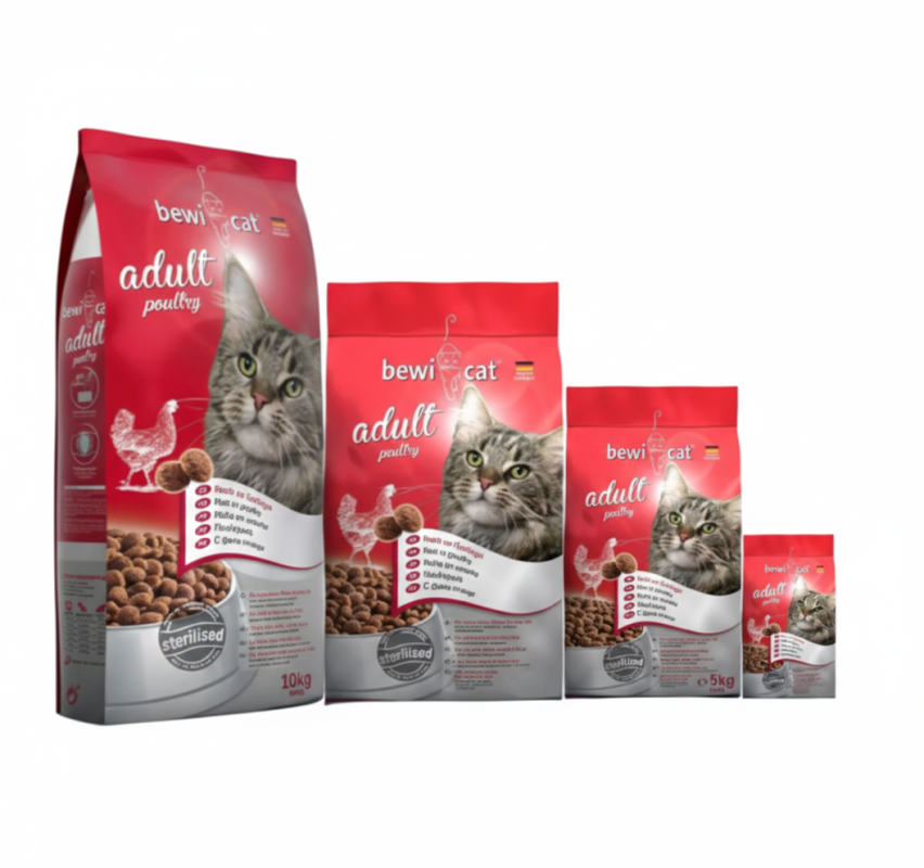Bewi Cat Dry Food For Adult cat poultry