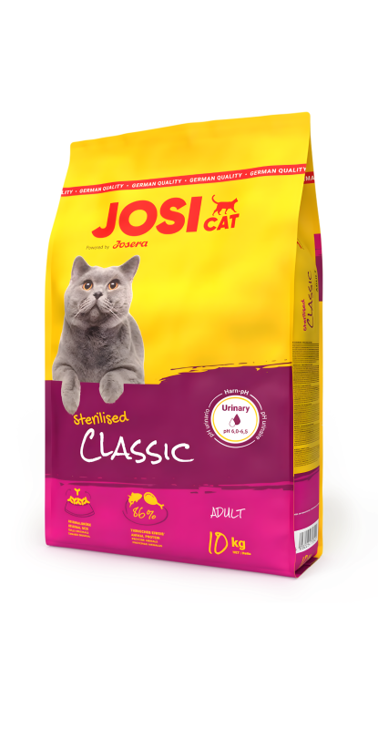 Josera JosiCat dry food Sterilised Classic 10 kgs