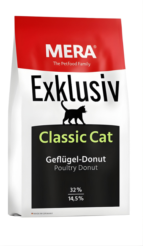 Mera Exclusive Classic Cat Poultry Donut Dry Cat Food