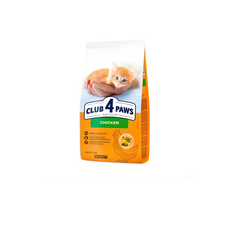 CLUB 4 PAWS Premium Kittens With Chicken Dry Cat Food 2Kgs