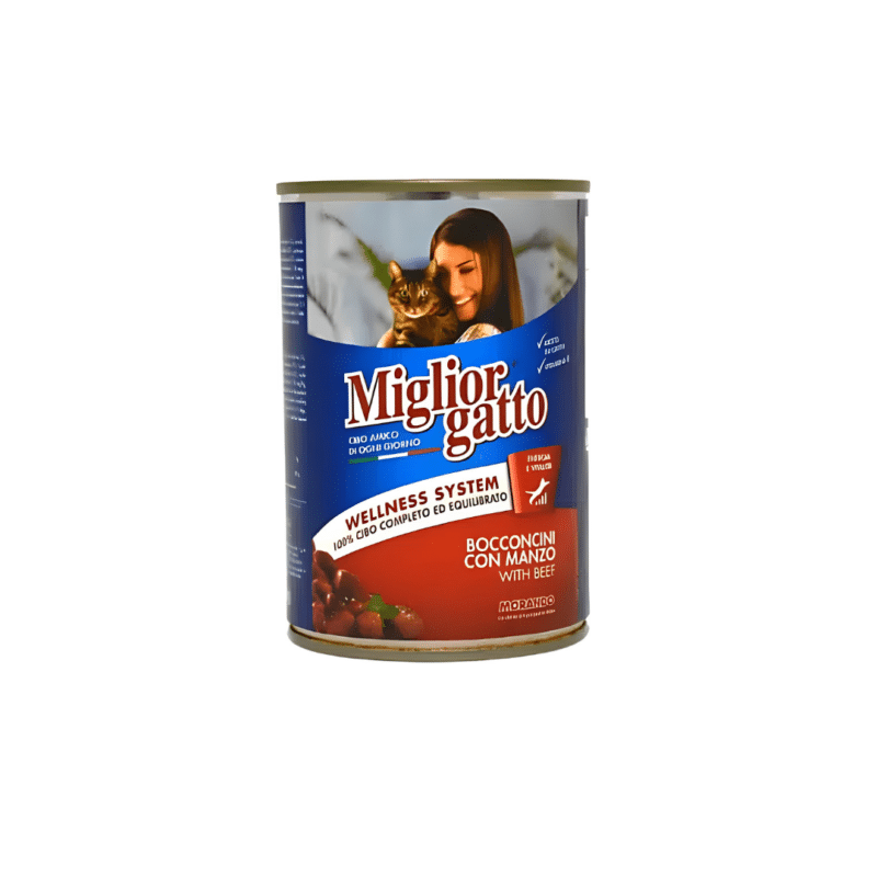 Miglior gatto cat wet food with beef