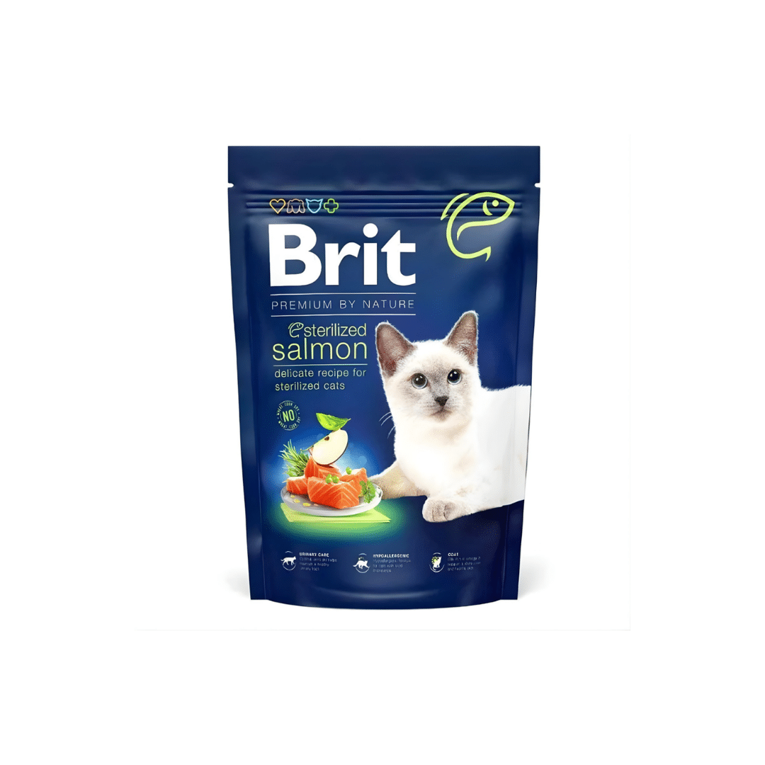 Brit Dry Food For Adult Cat Sterilized Salmon Brit Dry Food For Adult Cat Sterilized Salmon