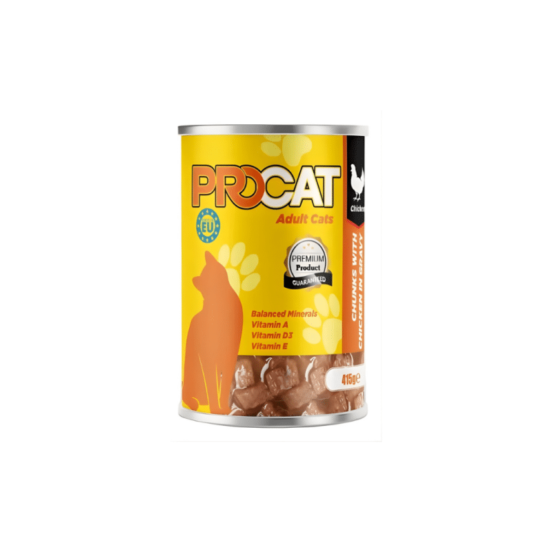 Pro Cat Wet Food For Adult Cat Chicken 415G