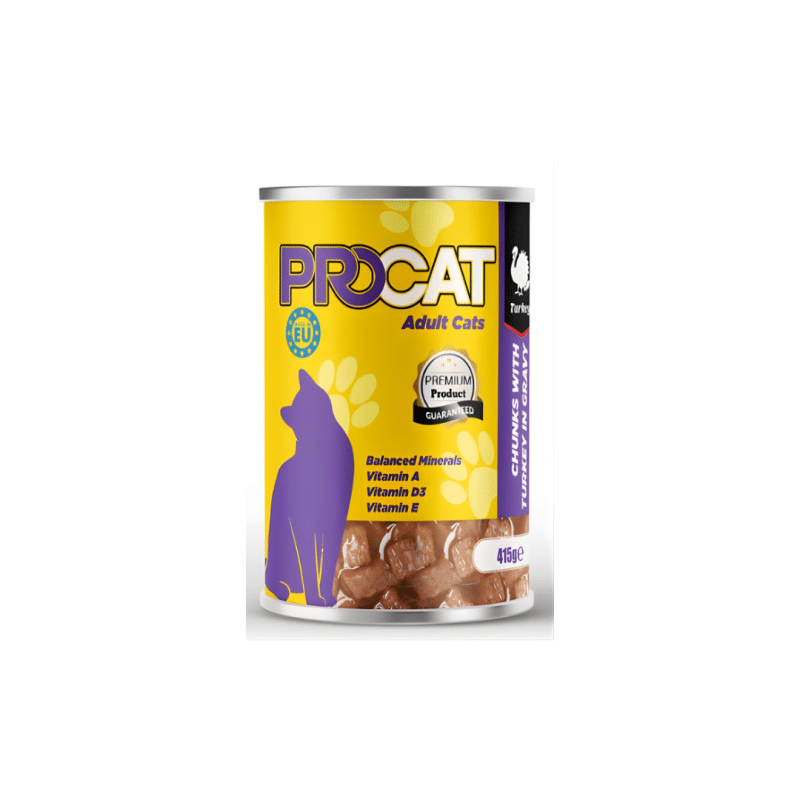 Pro Cat Wet Food For Adult Cat Turkey