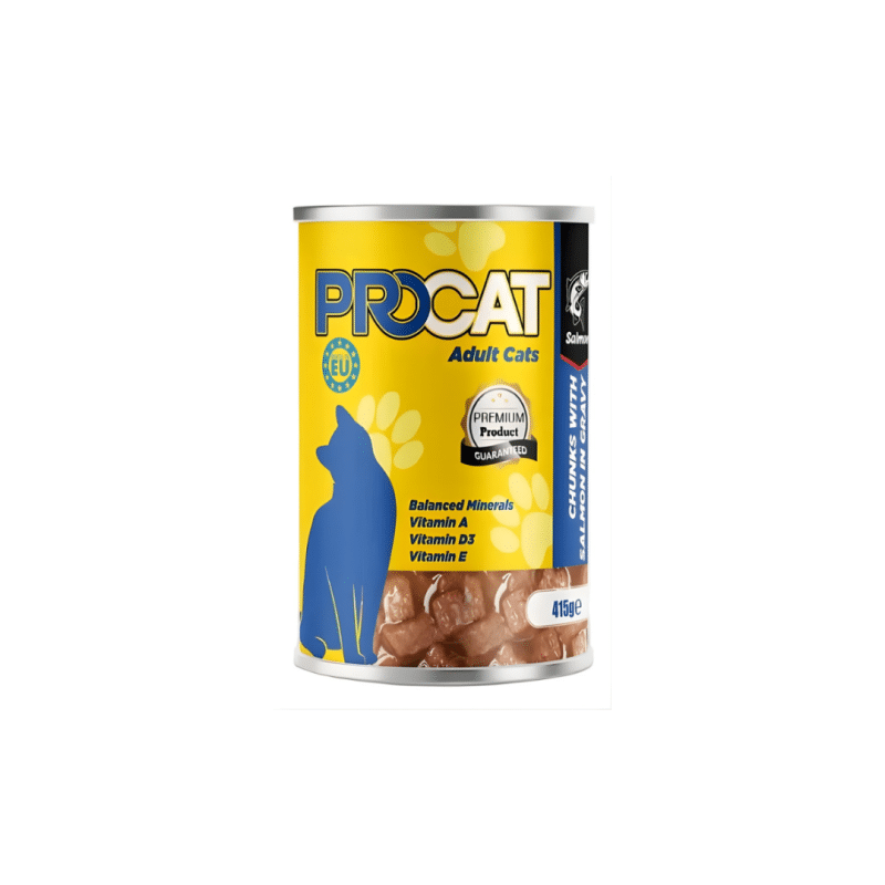Pro Cat Wet Food For Adult Cat Salmon 415G