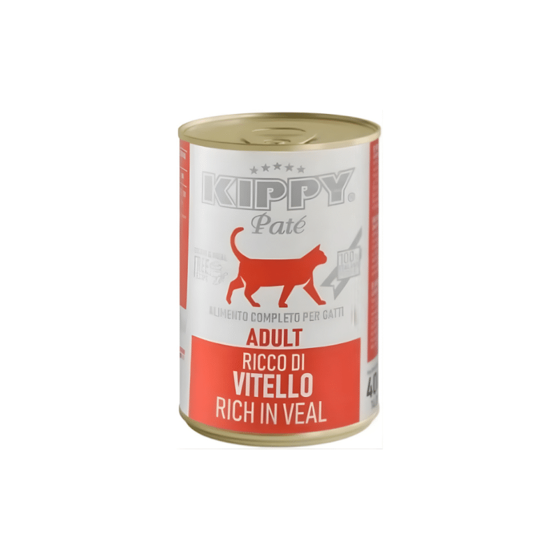 Kippy Wet Food For adult Cat Veal 400 g