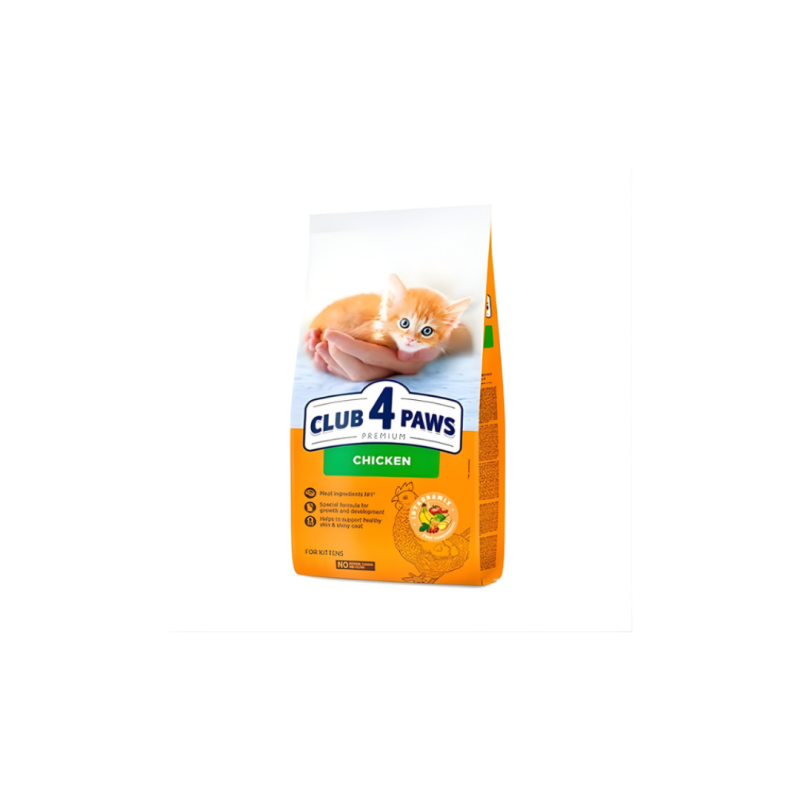 CLUB 4 PAWS Premium Kittens With Chicken Dry Cat Food