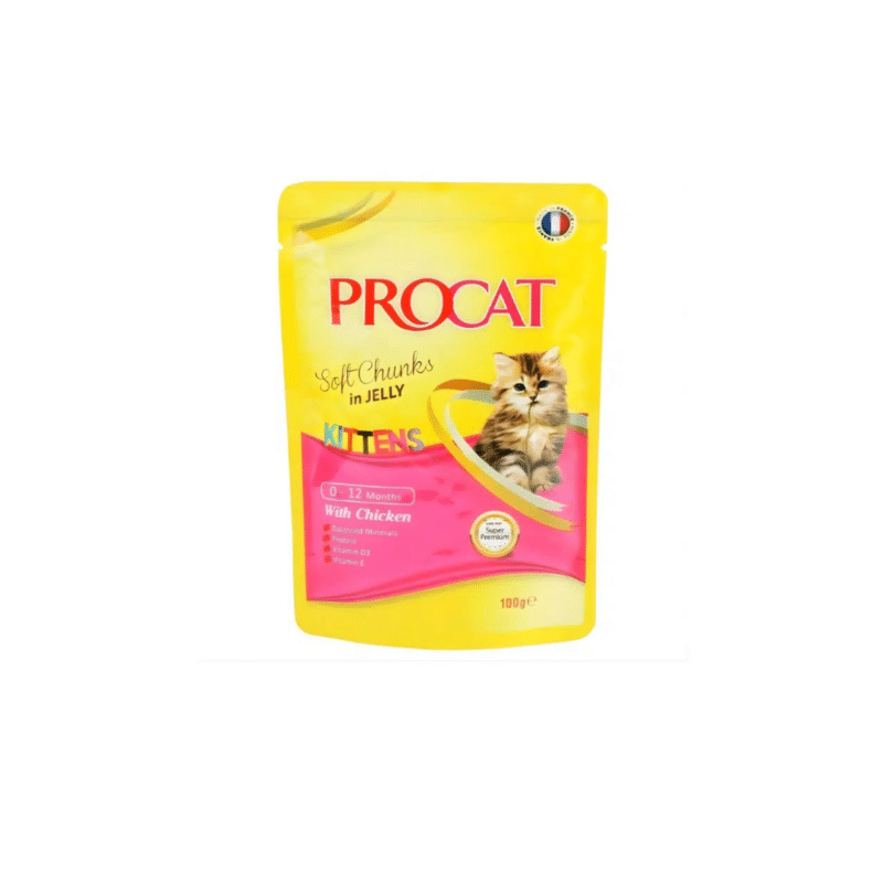 Procat kittens Soft With Chicken 100g