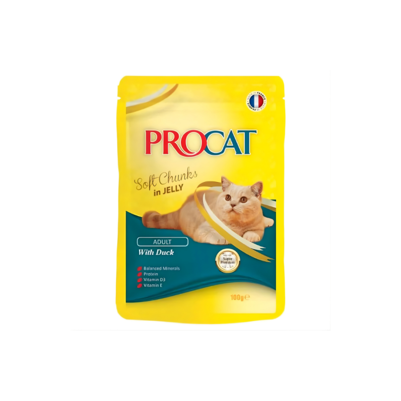 Procat Soft with Duck 100g