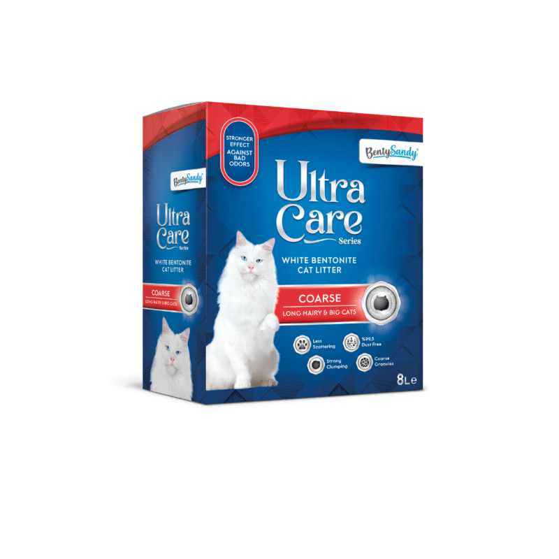 Benty Sandy Cat Litter Ultra Care Coarse 8L