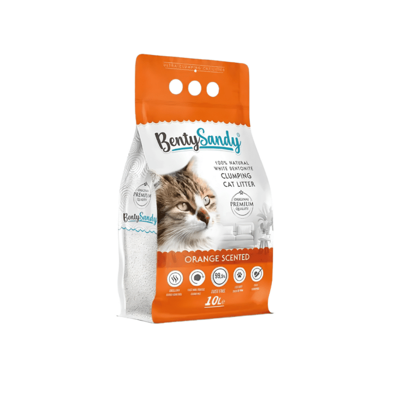 Benty Sandy Orange Scented Cat Litter
