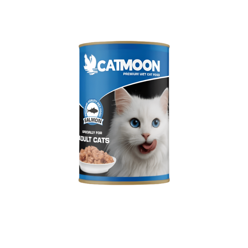CatMoon Wet Adult Salmon Can 400gm