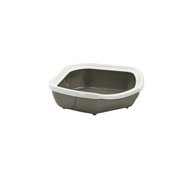 MPS Corner Open Litter Box 52x50x14cm