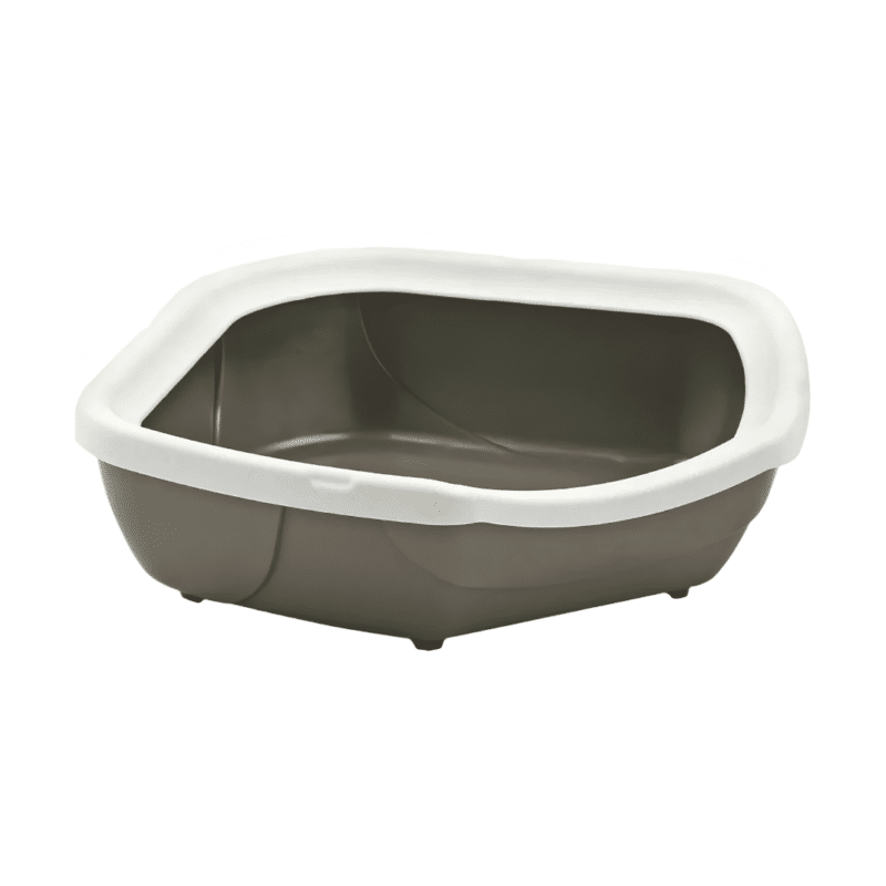 MPS Corner Open Cat Litter Box 52x50x14cm
