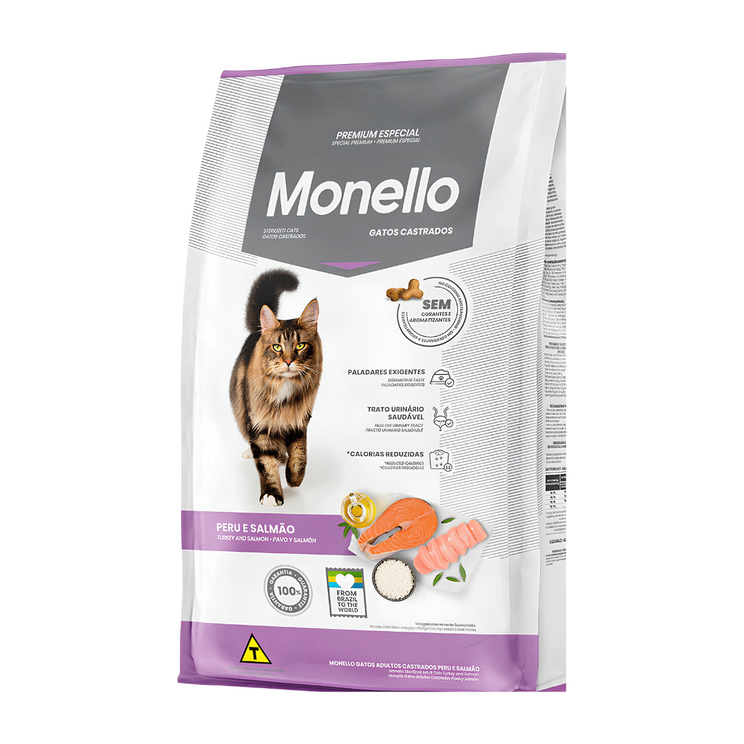 Monello Turkey & Salmon Sterilized Cat Food Monello Sterilized Cat Food