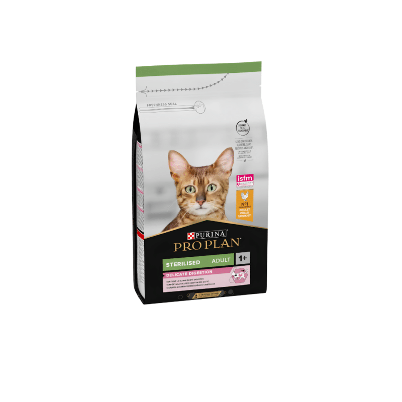 Pro Plan Dry Food with Chicken for Sterilized Adult Cats 1.5 kg