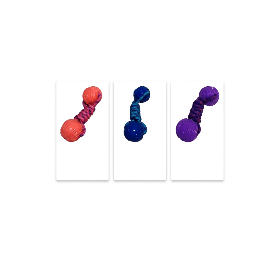 Bomei Pet Dog Training Tug Ball Bomei Pet Dog Training Tug Ball Red Blue Purple