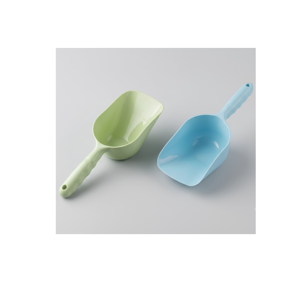 Bomie pet dry food scoop Green & Blue Bomei pet dry food scoop