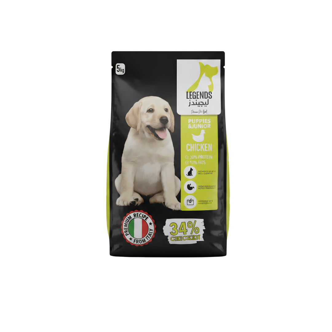 Legends Puppy With Chicken 5Kg Legends Dry Food For Puppies & Junior Dogs