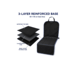 Moda Car Front Seat Cover Black 125x50 cm - Image 3