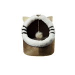 Moda Cat House – The (Cat) Shape in Brown 50x35x35H cm