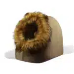 Moda Cat House – The Lion Shape in Beige 50x35x35H cm