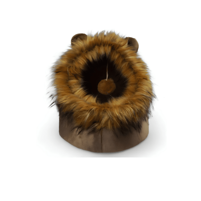 Moda Cat House – The (Lion) Shape in Beige 50x35x35H cm - Image 3