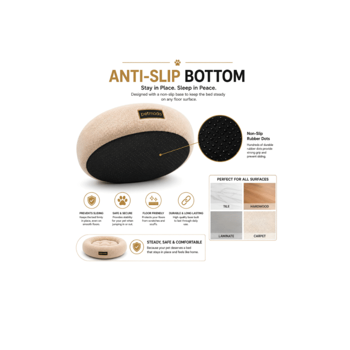 Moda Donut Calming Fur Bed - Image 11