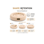 Moda Donut Calming Fur Bed - Image 9