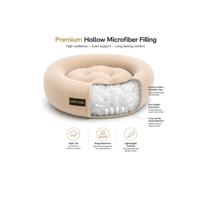 Moda Donut Calming Fur Bed - Image 10