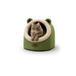 Moda Cat House Frog Shape in Green 50x35x35H cm - Image 3