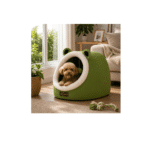 Moda Cat House Frog Shape in Green 50x35x35H cm - Image 4