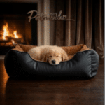 Moda Classic Leather Bed black