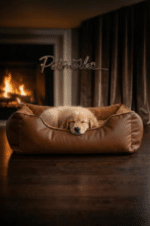 Moda Classic Leather Bed - Image 2
