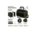 Moda New Bag Black Green 35x45cm H 30 - Image 5