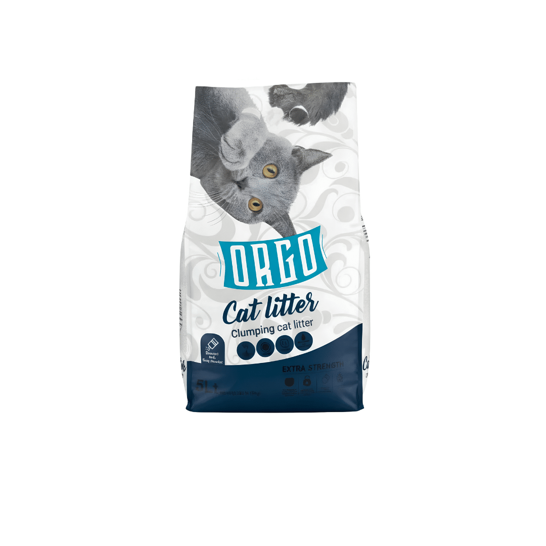 Orgo White Cat Litter Baby Powder 5l Orgo White Cat Litter Baby Powder