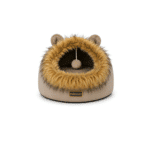 Moda Cat House Lion Shape in Beige 50x35x35H cm - Image 3