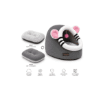 Moda Cat House Mouse Shape in Grey 50x35x35H cm - Image 2