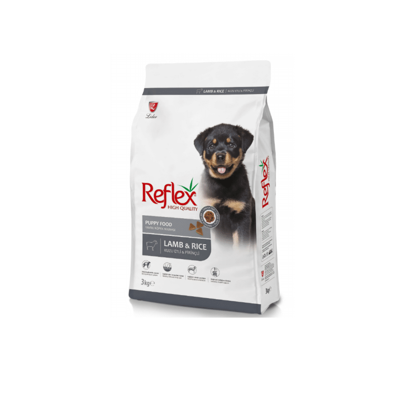 Reflex Puppy Dry Food with Lamb & Rice 3kg