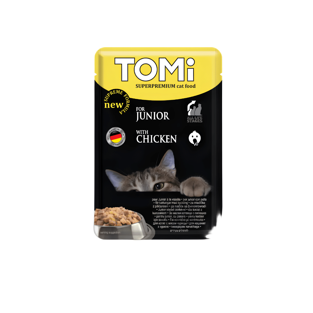 Tomi kitten chicken in gravy 100gm Tomi kitten chicken in gravy 100gm