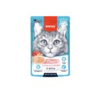 Wanpy Adult Cat Wet Food Stew Tuna & Shrimp in Gravy 70g