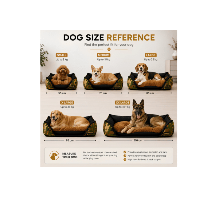 Petmoda Waterproof Bed Army Double Face - Image 10
