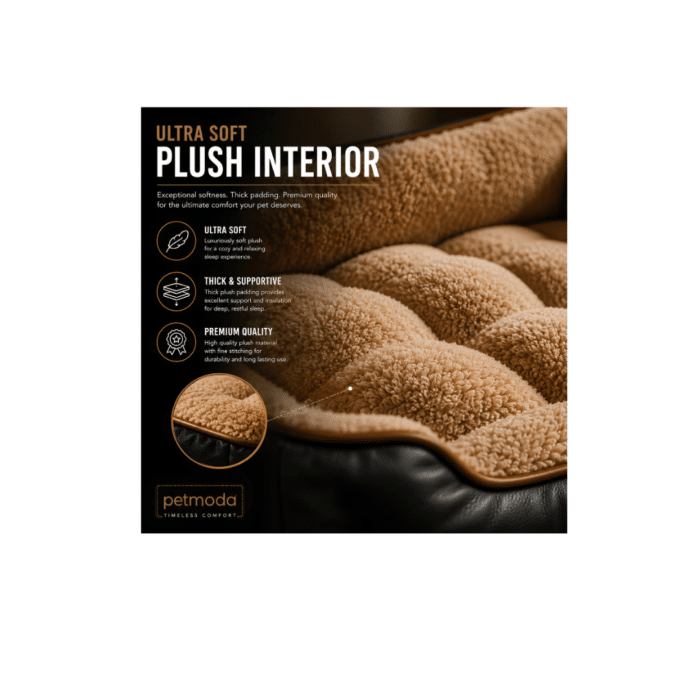 Moda Classic Leather Bed - Image 9