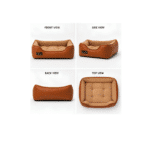 Moda Classic Leather Bed - Image 11