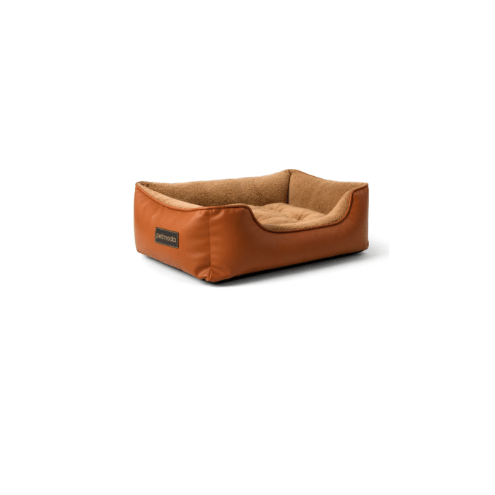 Moda Classic Leather Bed - Image 3