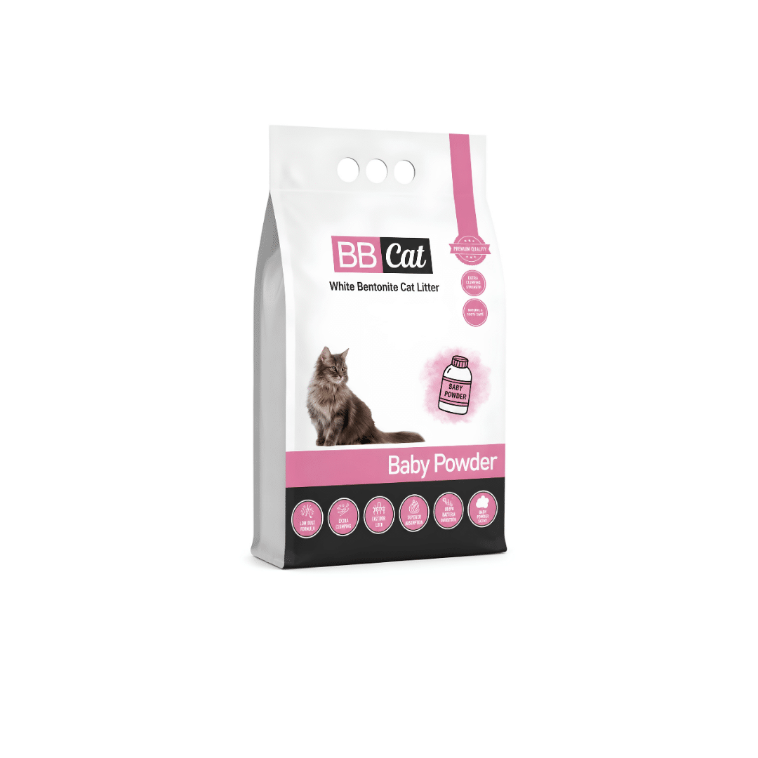 BB Cat Litter Baby Powder Scented BB Cat Litter Baby Powder Scented