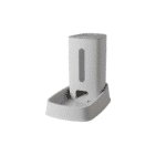 Large Capacity Automatic Food Dispenser for Dogs & Cats Light Grey