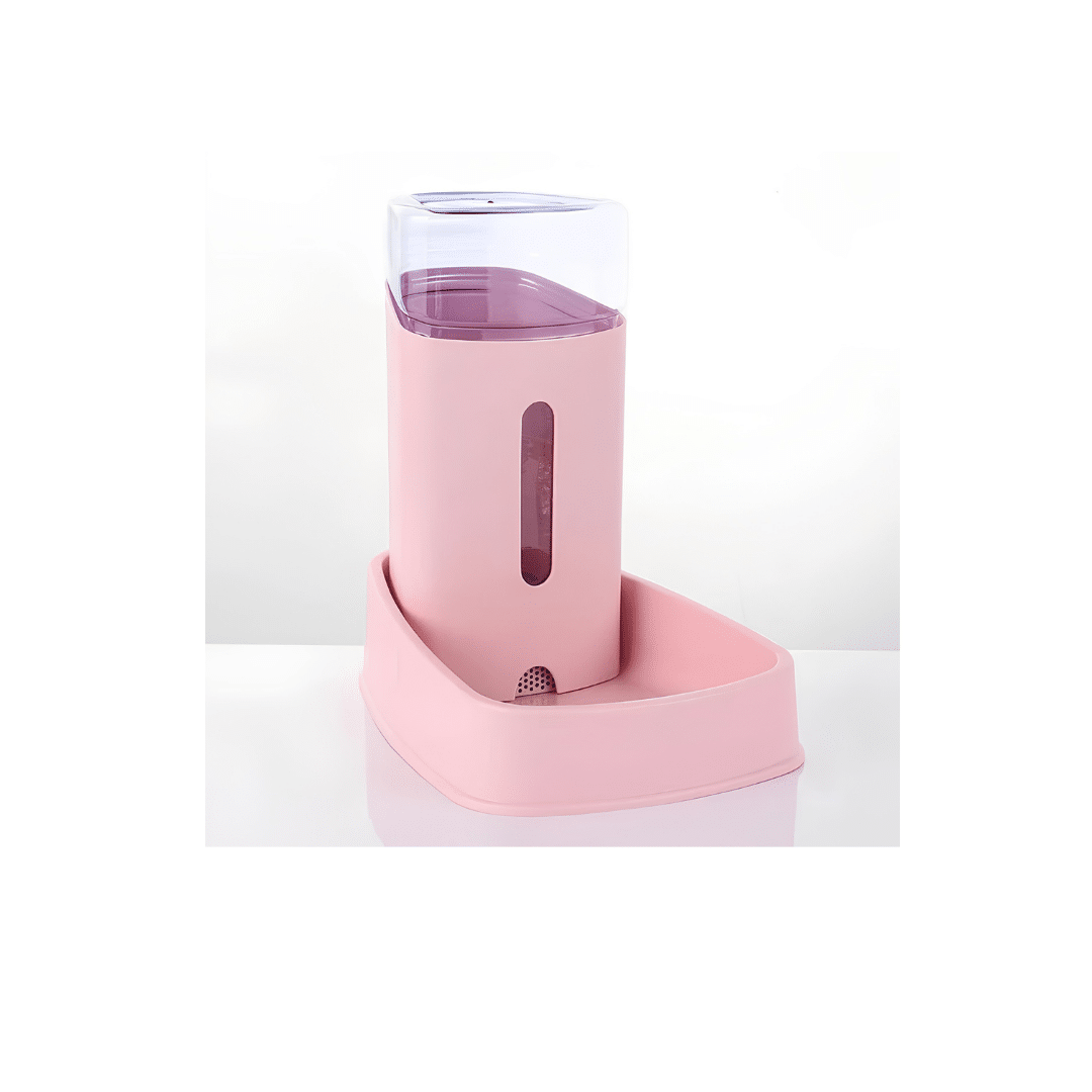 Large Capacity Automatic Water Dispenser 3.8L for Dogs & Cats pink Large Capacity Automatic Water Dispenser 3.8L for Dogs & Cats
